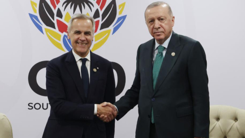 Cumhurbaşkanı Erdoğan, Kanada Başbakanı Carney ile bir araya geldi