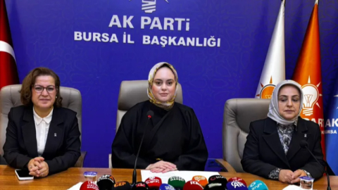 AK Parti Kadın Kolları Bursa: Şiddetin her türü kabul edilemez