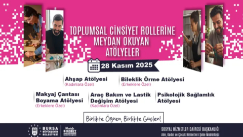 Bursa'da şiddete karşı eşitlik hamlesi