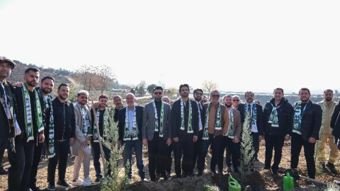 Bursaspor, Gürsu’daki Yeşertme Etkinliğine Katıldı