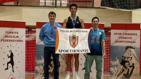 İnegöllü sporcu Türkiye Şampiyonu oldu