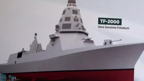 TF-2000'in ilk blok inşasına başlandı