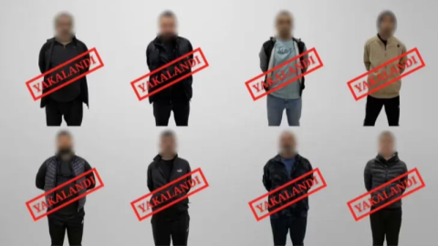 Gürcistan'da yakalanan 8 firari Türkiye'ye iade edildi