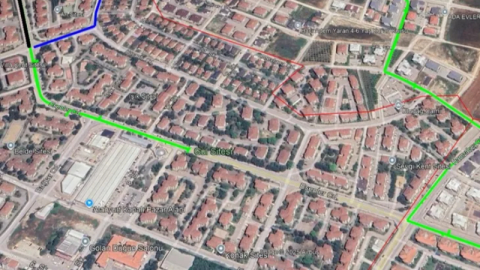 İnegöl’de toplu ulaşım hatlarında düzenleme