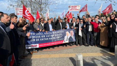 Yeniden Refah'tan İznik’te Papa ziyaretine protesto