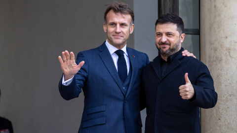 Zelenskiy, 1 Aralık’ta Paris’te Macron ile bir araya gelecek