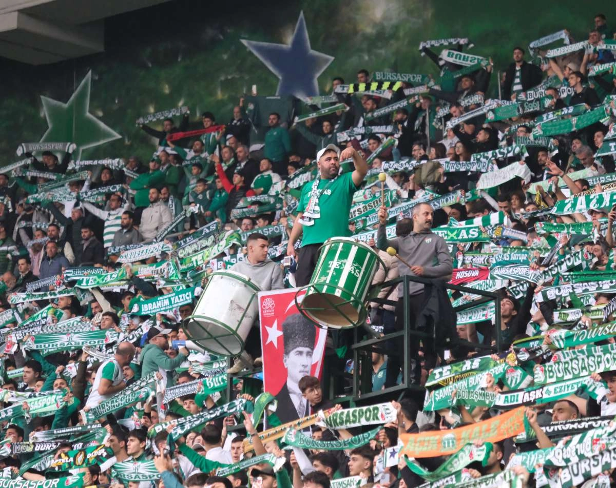 (ÖZEL) Bursaspor - Fethiyespor taraftar fotoğrafları 1
