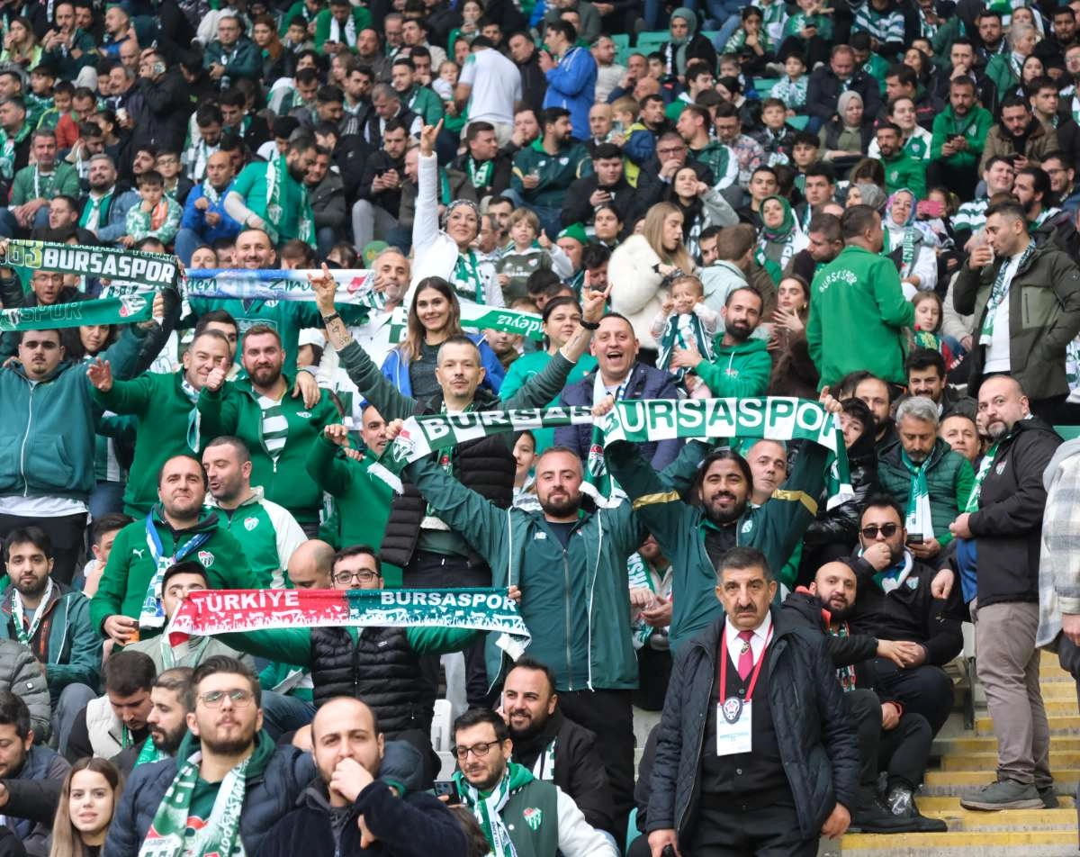 (ÖZEL) Bursaspor - Fethiyespor taraftar fotoğrafları 1