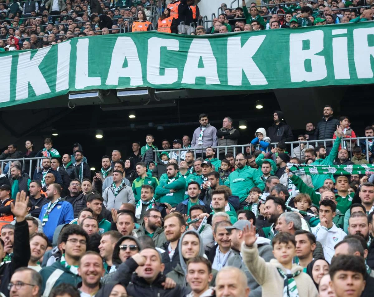 (ÖZEL) Bursaspor - Fethiyespor taraftar fotoğrafları 1