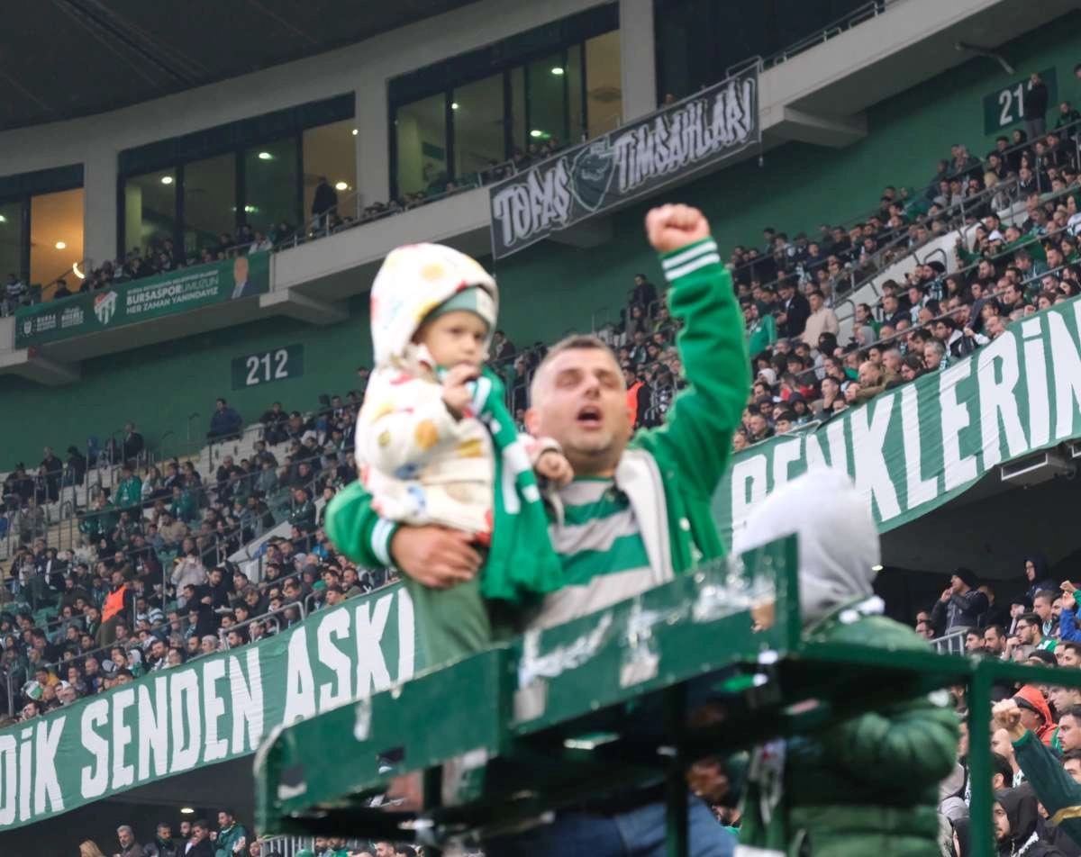 (ÖZEL) Bursaspor - Fethiyespor taraftar fotoğrafları 1