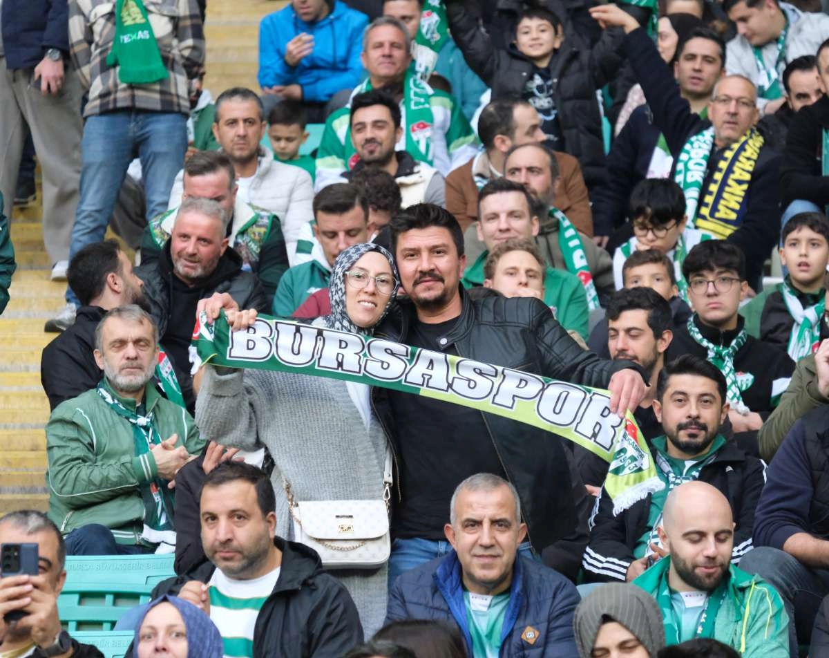 (ÖZEL) Bursaspor - Fethiyespor taraftar fotoğrafları 1
