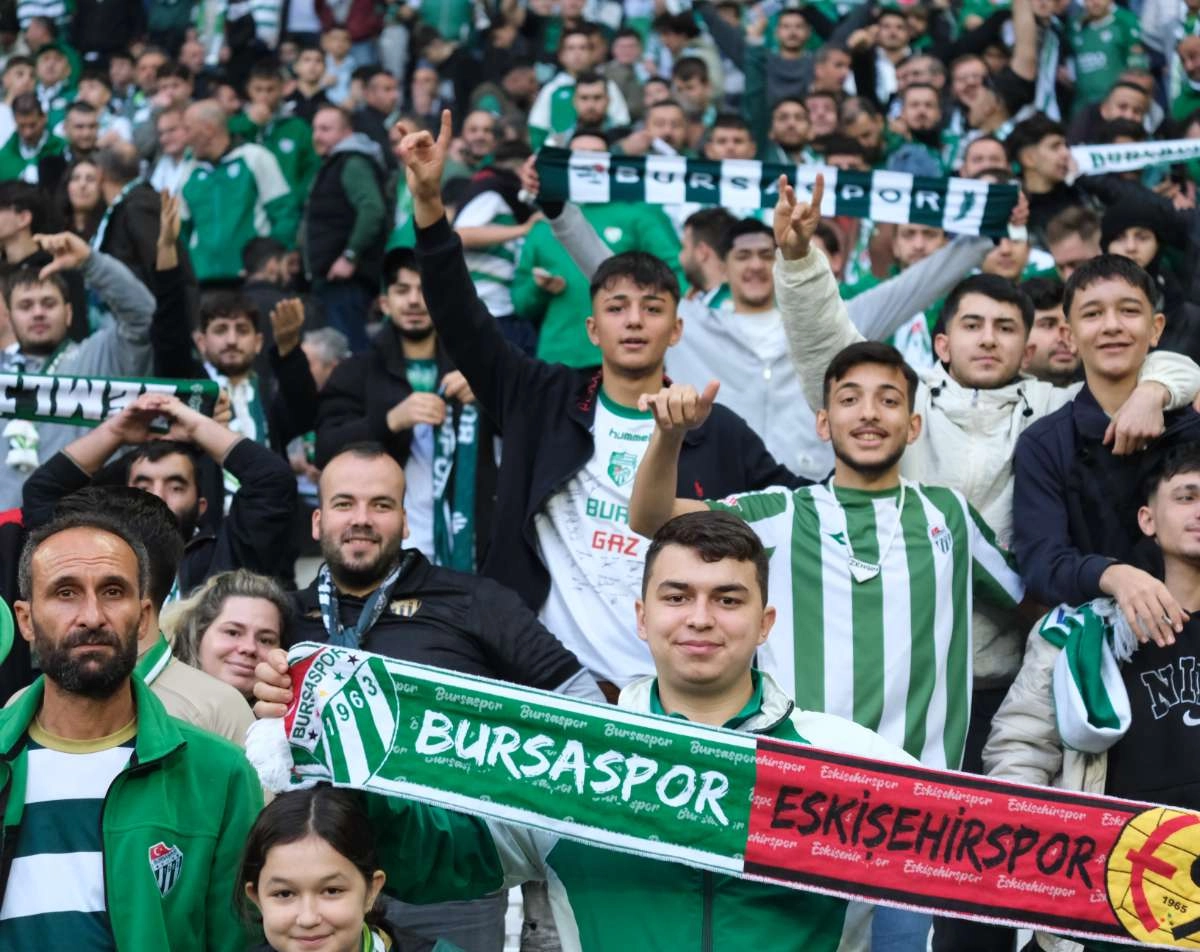 (ÖZEL) Bursaspor - Fethiyespor taraftar fotoğrafları 1