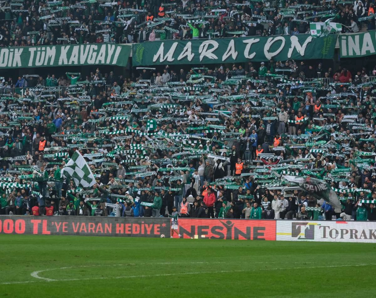 (ÖZEL) Bursaspor - Fethiyespor taraftar fotoğrafları 1