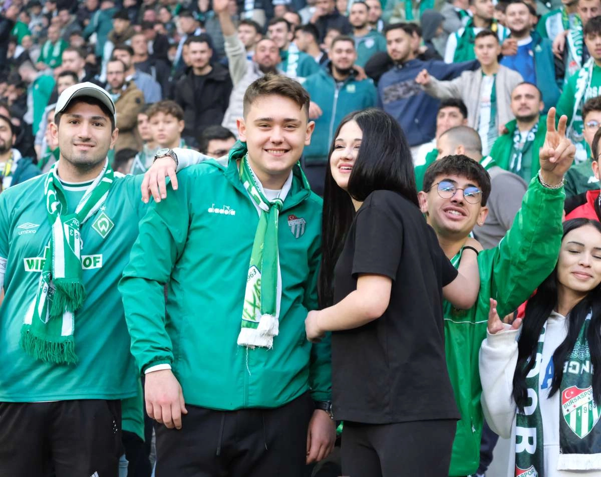 (ÖZEL) Bursaspor - Fethiyespor taraftar fotoğrafları 1