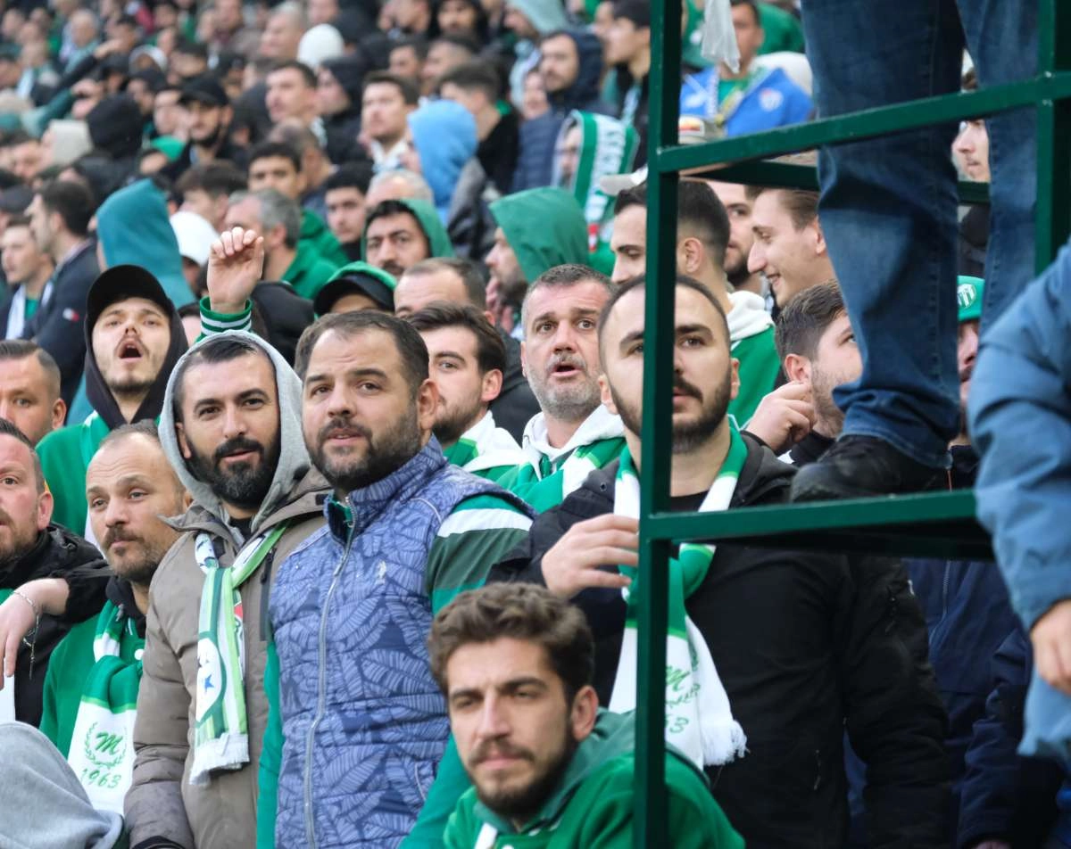 (ÖZEL) Bursaspor - Fethiyespor taraftar fotoğrafları 1