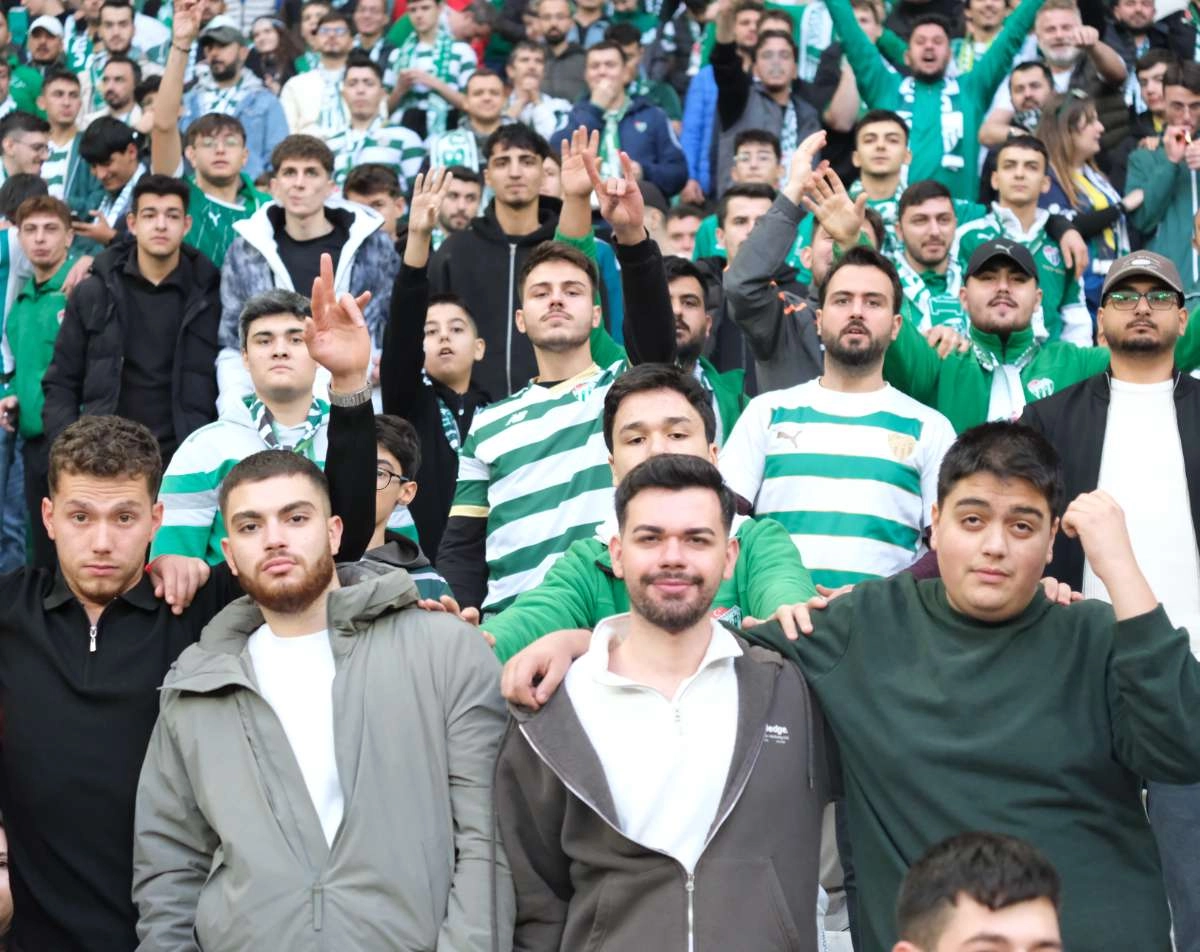 (ÖZEL) Bursaspor - Fethiyespor taraftar fotoğrafları 1
