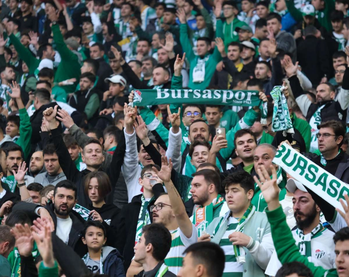 (ÖZEL) Bursaspor - Fethiyespor taraftar fotoğrafları 1
