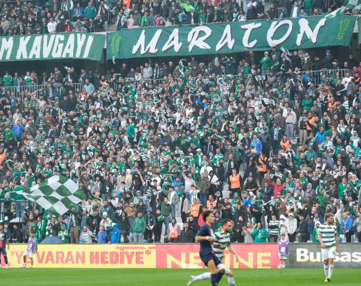 (ÖZEL) Bursaspor - Fethiyespor taraftar fotoğrafları 1