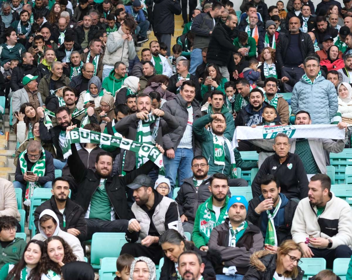 (ÖZEL) Bursaspor - Fethiyespor taraftar fotoğrafları 1