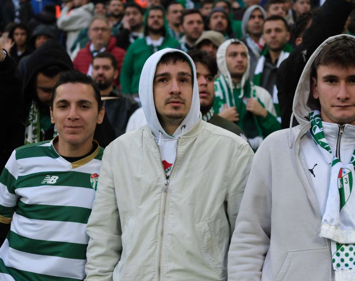 (ÖZEL) Bursaspor - Fethiyespor taraftar fotoğrafları 1