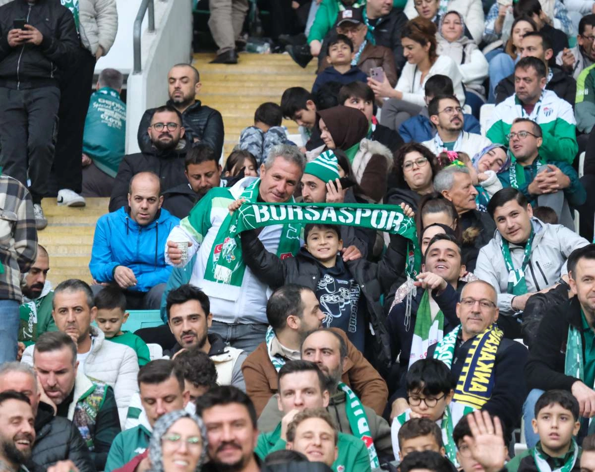 (ÖZEL) Bursaspor - Fethiyespor taraftar fotoğrafları 1