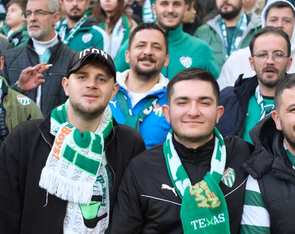 (ÖZEL) Bursaspor - Fethiyespor taraftar fotoğrafları 1