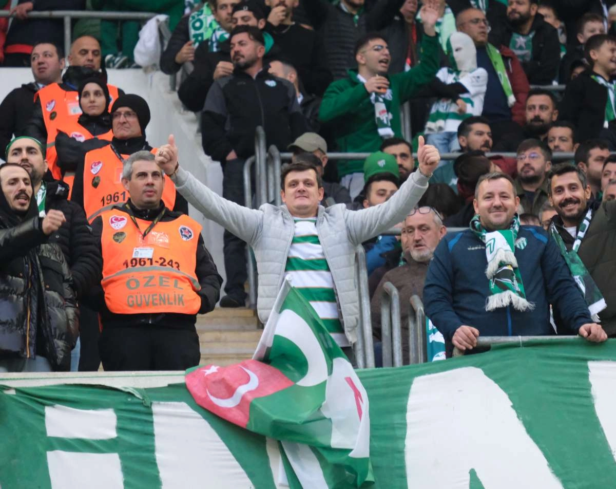 (ÖZEL) Bursaspor - Fethiyespor taraftar fotoğrafları 1