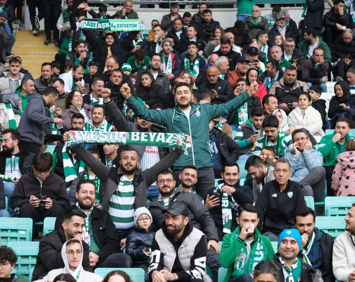 (ÖZEL) Bursaspor - Fethiyespor taraftar fotoğrafları 1