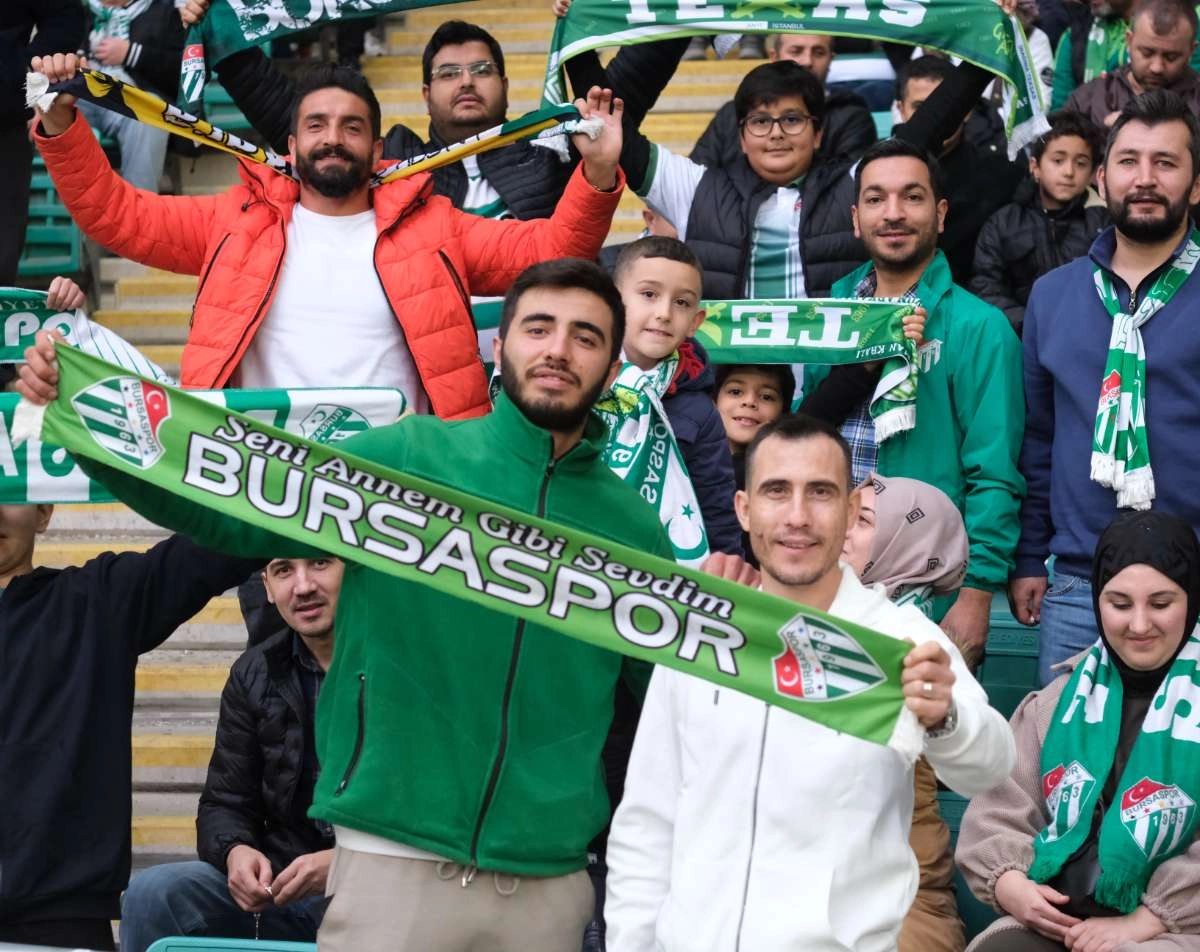 (ÖZEL) Bursaspor - Fethiyespor taraftar fotoğrafları 1