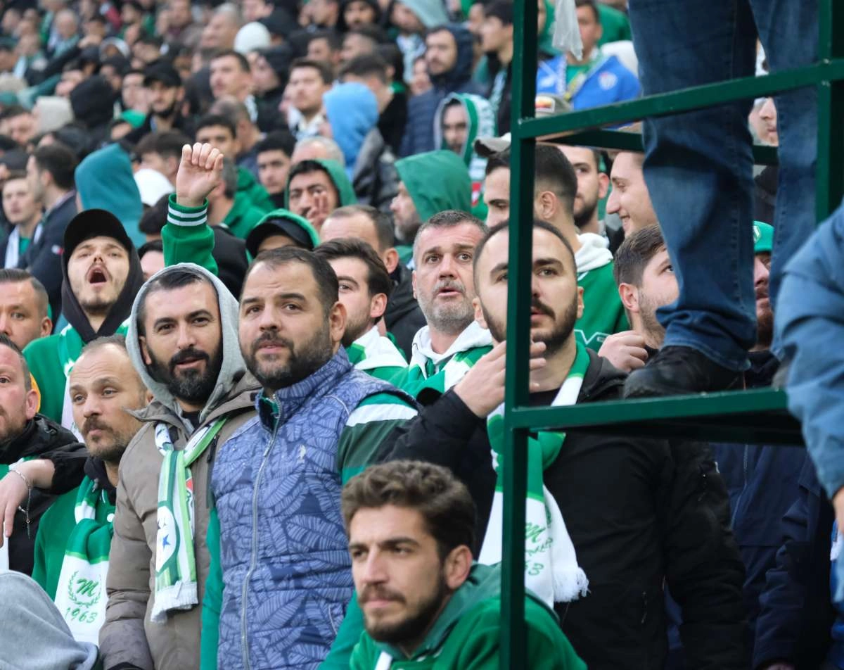 (ÖZEL) Bursaspor - Fethiyespor taraftar fotoğrafları 1
