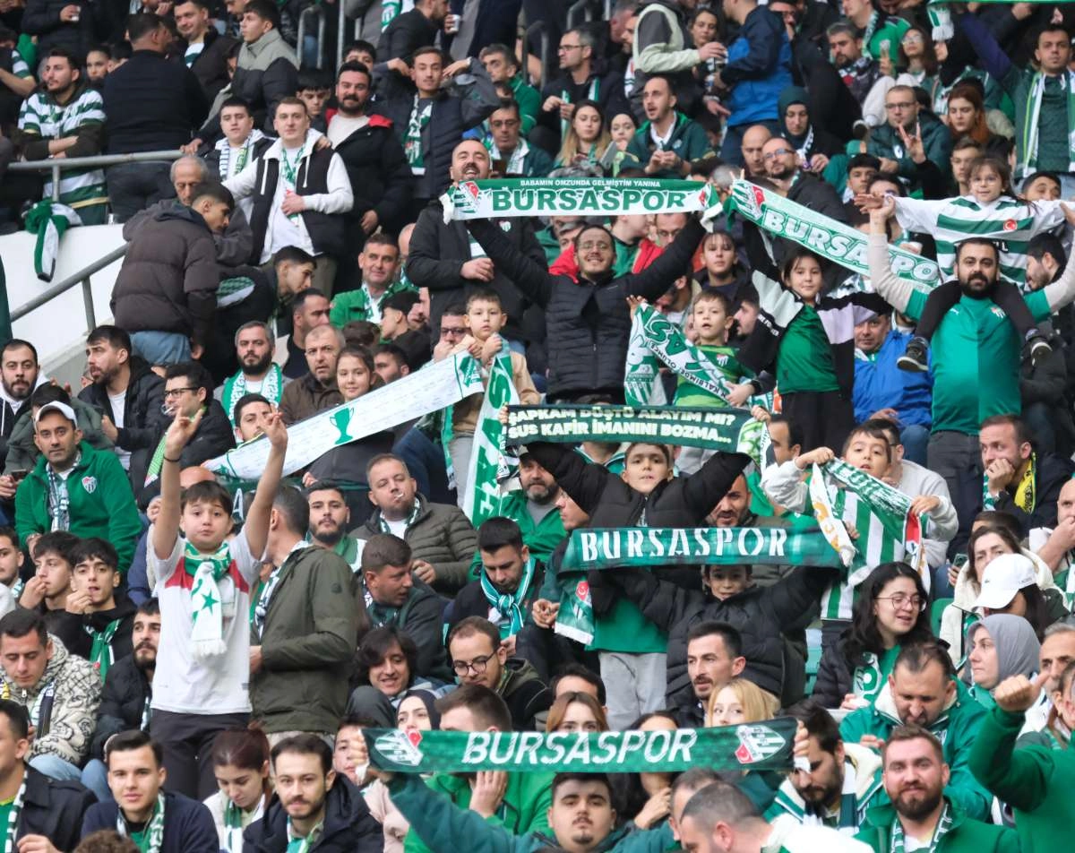 (ÖZEL) Bursaspor - Fethiyespor taraftar fotoğrafları 1