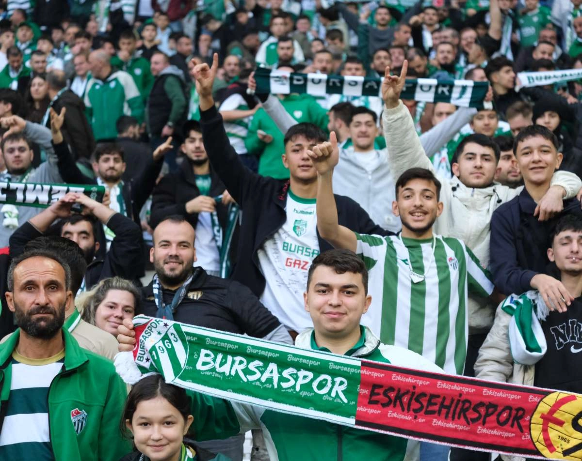 (ÖZEL) Bursaspor - Fethiyespor taraftar fotoğrafları 1