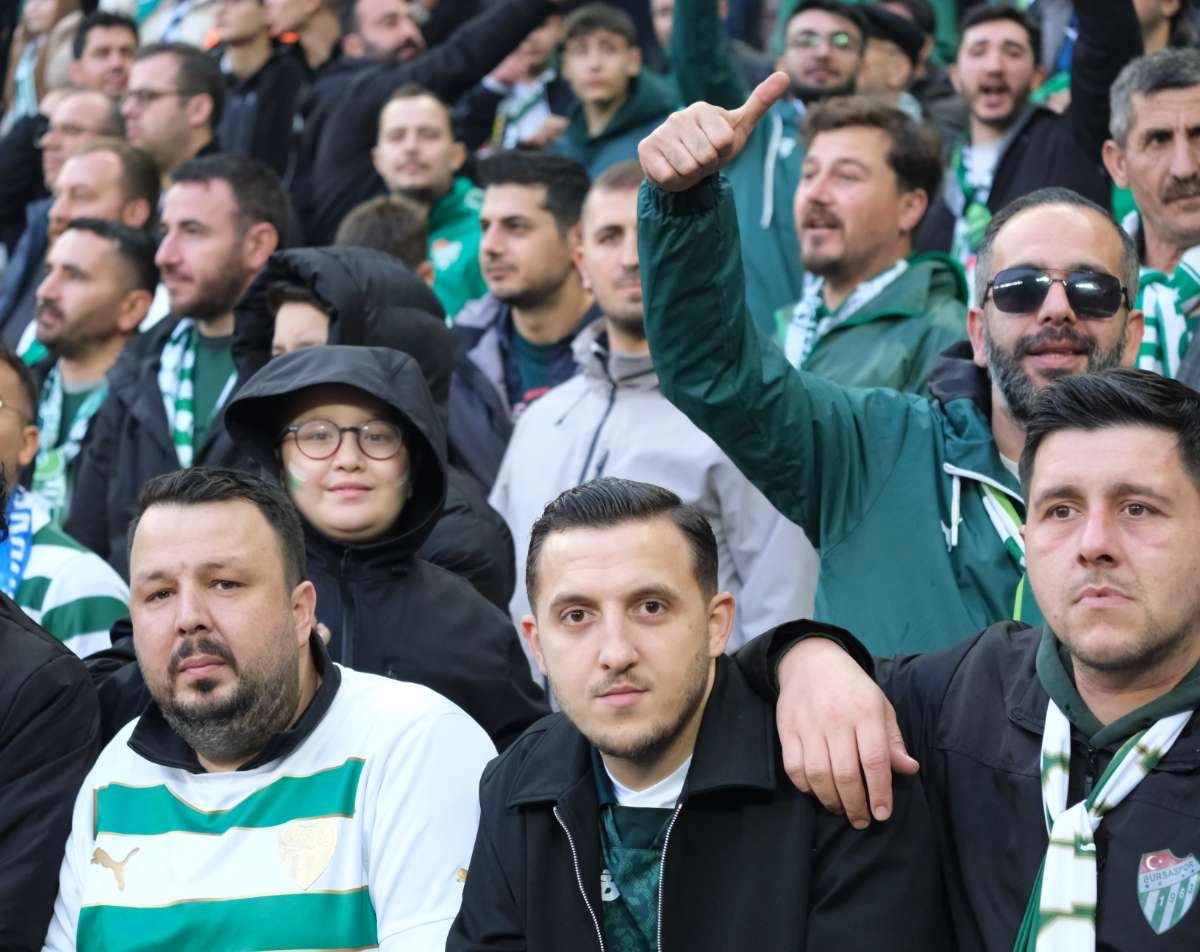 (ÖZEL) Bursaspor - Fethiyespor taraftar fotoğrafları 1