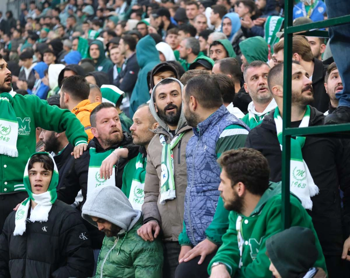 (ÖZEL) Bursaspor - Fethiyespor taraftar fotoğrafları 1