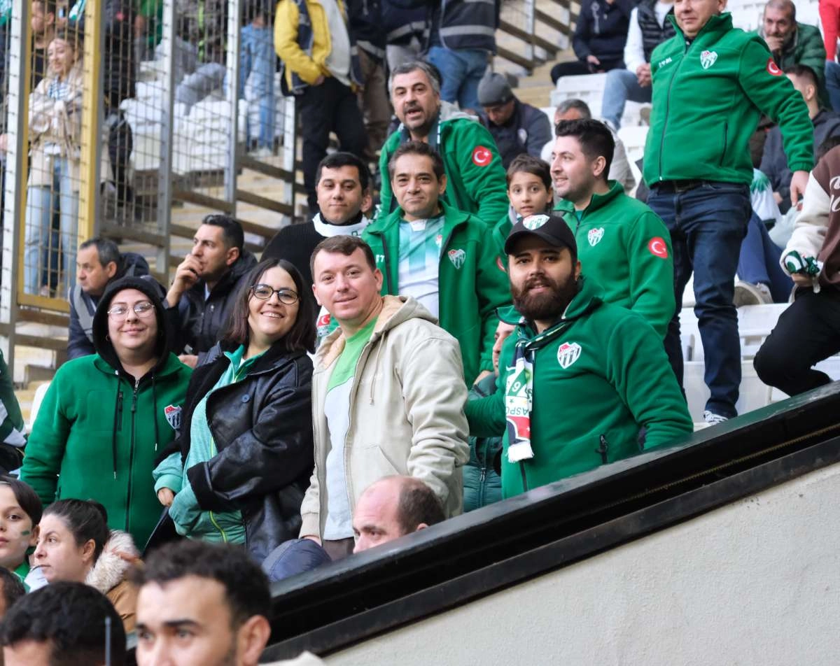 (ÖZEL) Bursaspor - Fethiyespor taraftar fotoğrafları 1