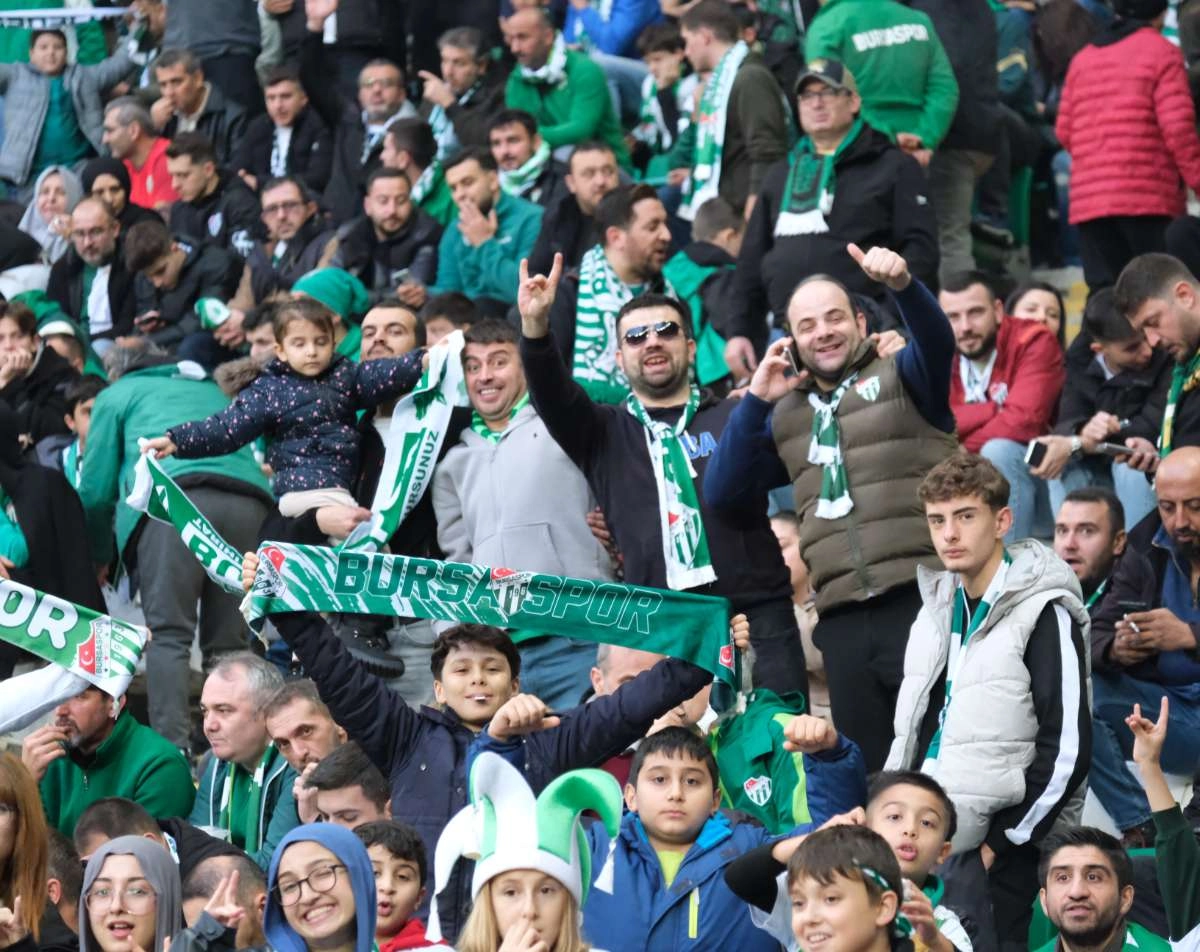 (ÖZEL) Bursaspor - Fethiyespor taraftar fotoğrafları 1