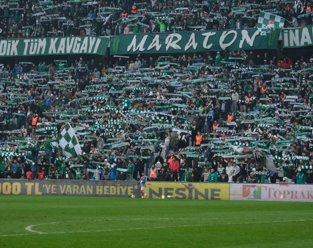 (ÖZEL) Bursaspor - Fethiyespor taraftar fotoğrafları 1