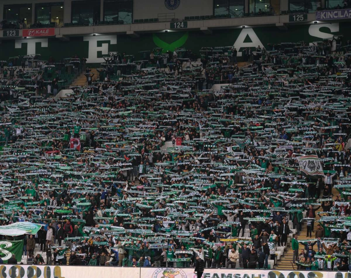 (ÖZEL) Bursaspor - Fethiyespor taraftar fotoğrafları 1