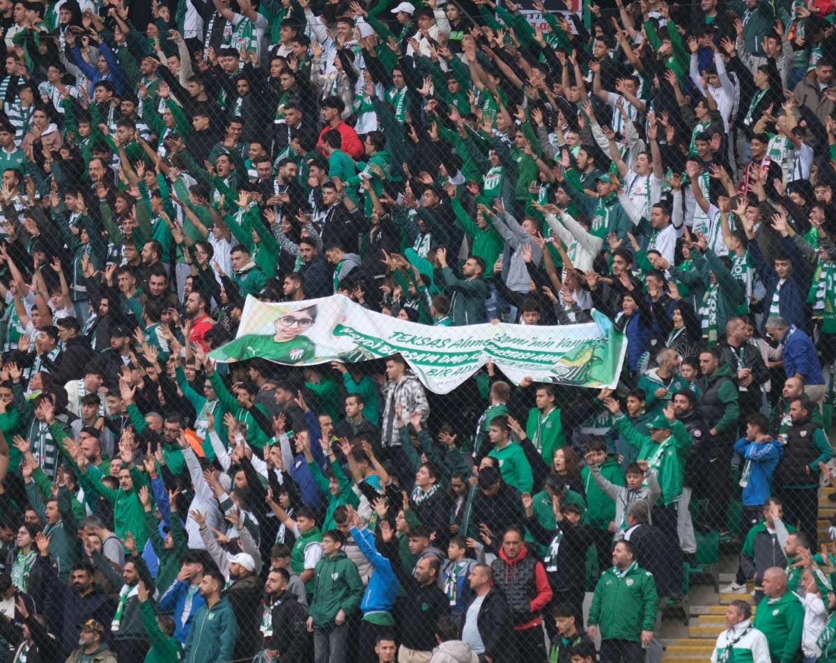 (ÖZEL) Bursaspor - Fethiyespor taraftar fotoğrafları 1