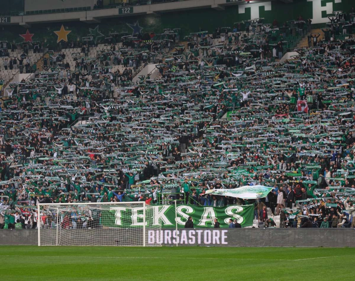 (ÖZEL) Bursaspor - Fethiyespor taraftar fotoğrafları 1