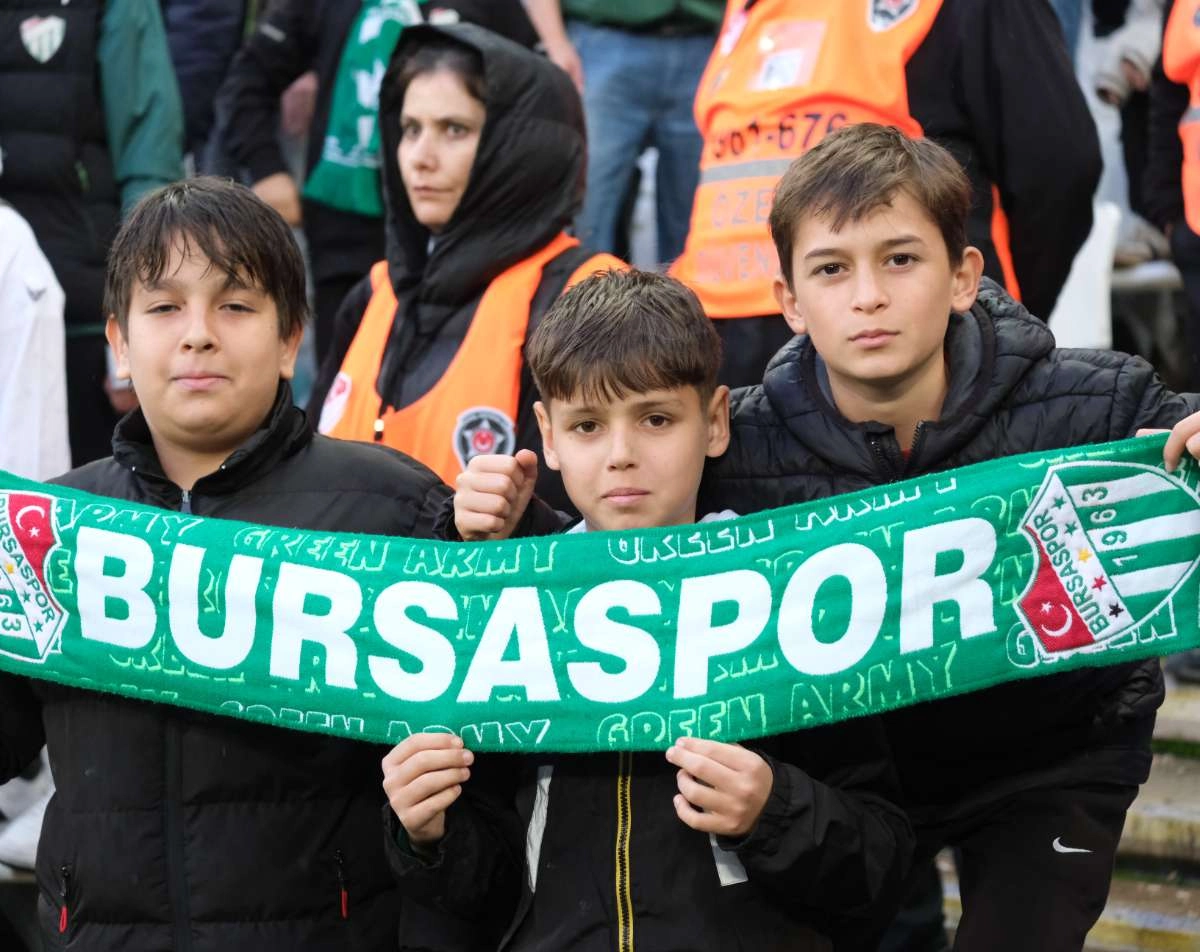 (ÖZEL) Bursaspor - Fethiyespor taraftar fotoğrafları 1