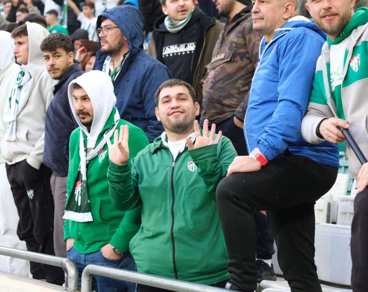 (ÖZEL) Bursaspor - Fethiyespor taraftar fotoğrafları 1