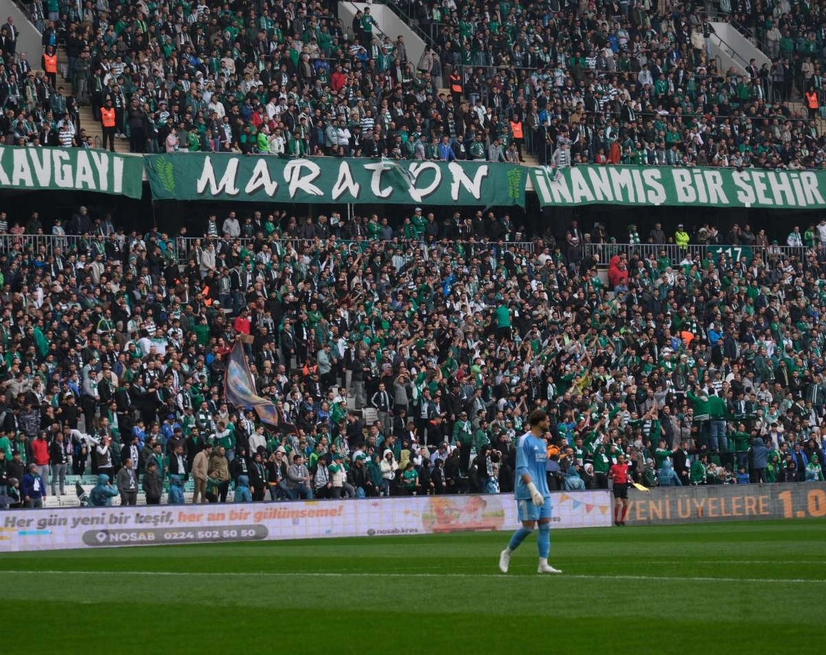 (ÖZEL) Bursaspor - Fethiyespor taraftar fotoğrafları 1