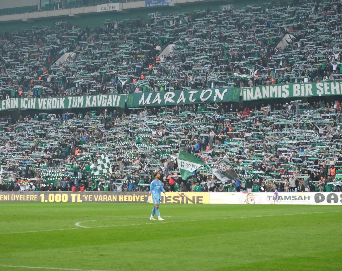 (ÖZEL) Bursaspor - Fethiyespor taraftar fotoğrafları 1