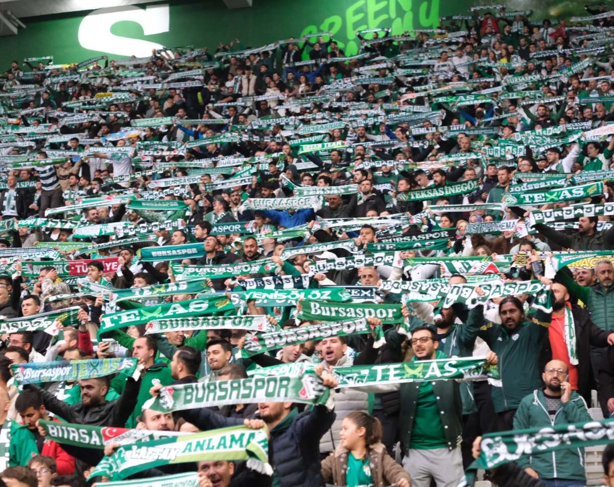 (ÖZEL) Bursaspor - Fethiyespor taraftar fotoğrafları 1