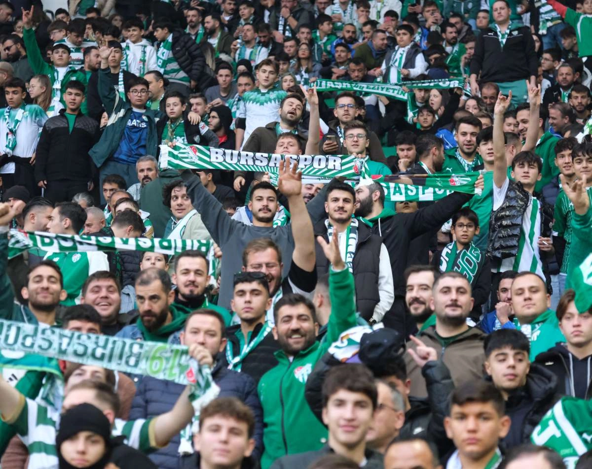 (ÖZEL) Bursaspor - Fethiyespor taraftar fotoğrafları 1