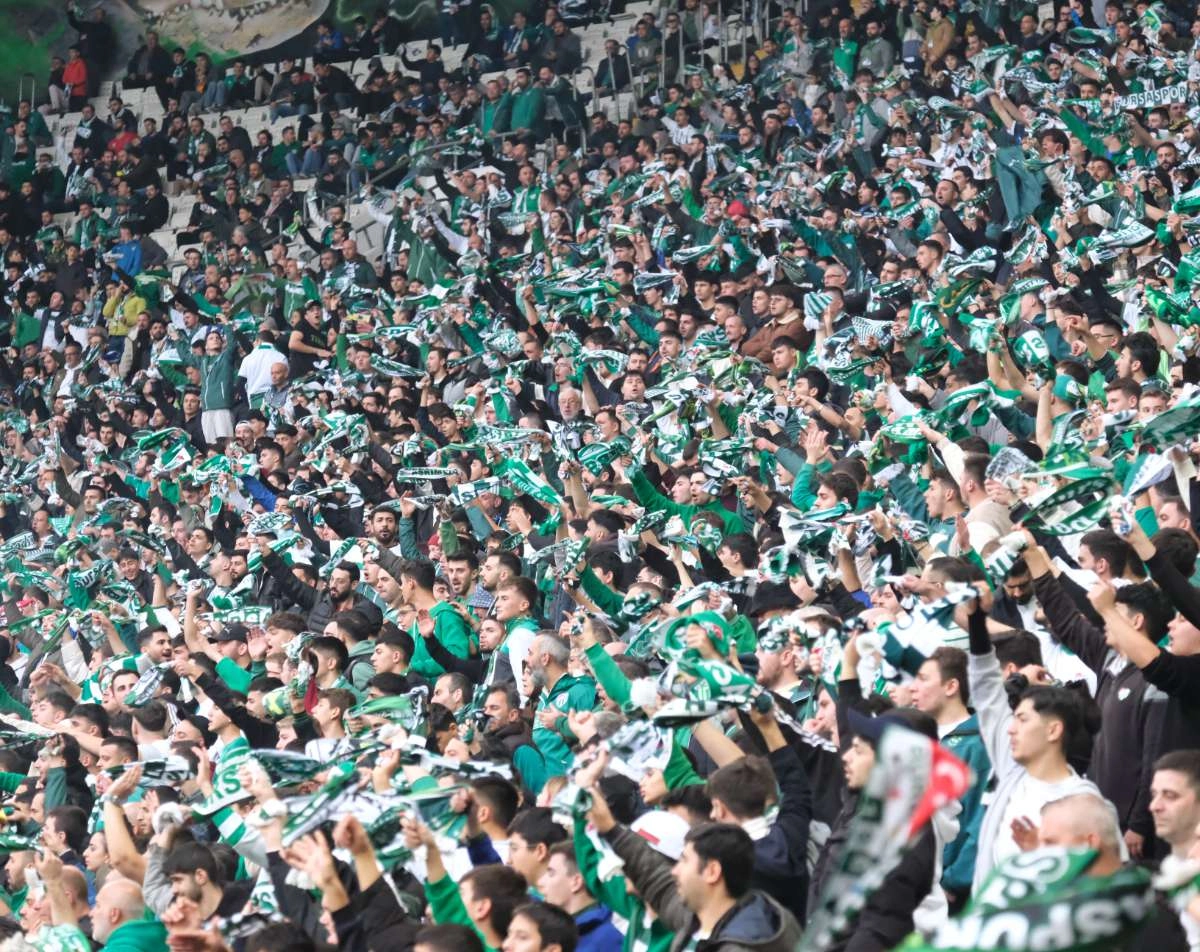 (ÖZEL) Bursaspor - Fethiyespor taraftar fotoğrafları 1