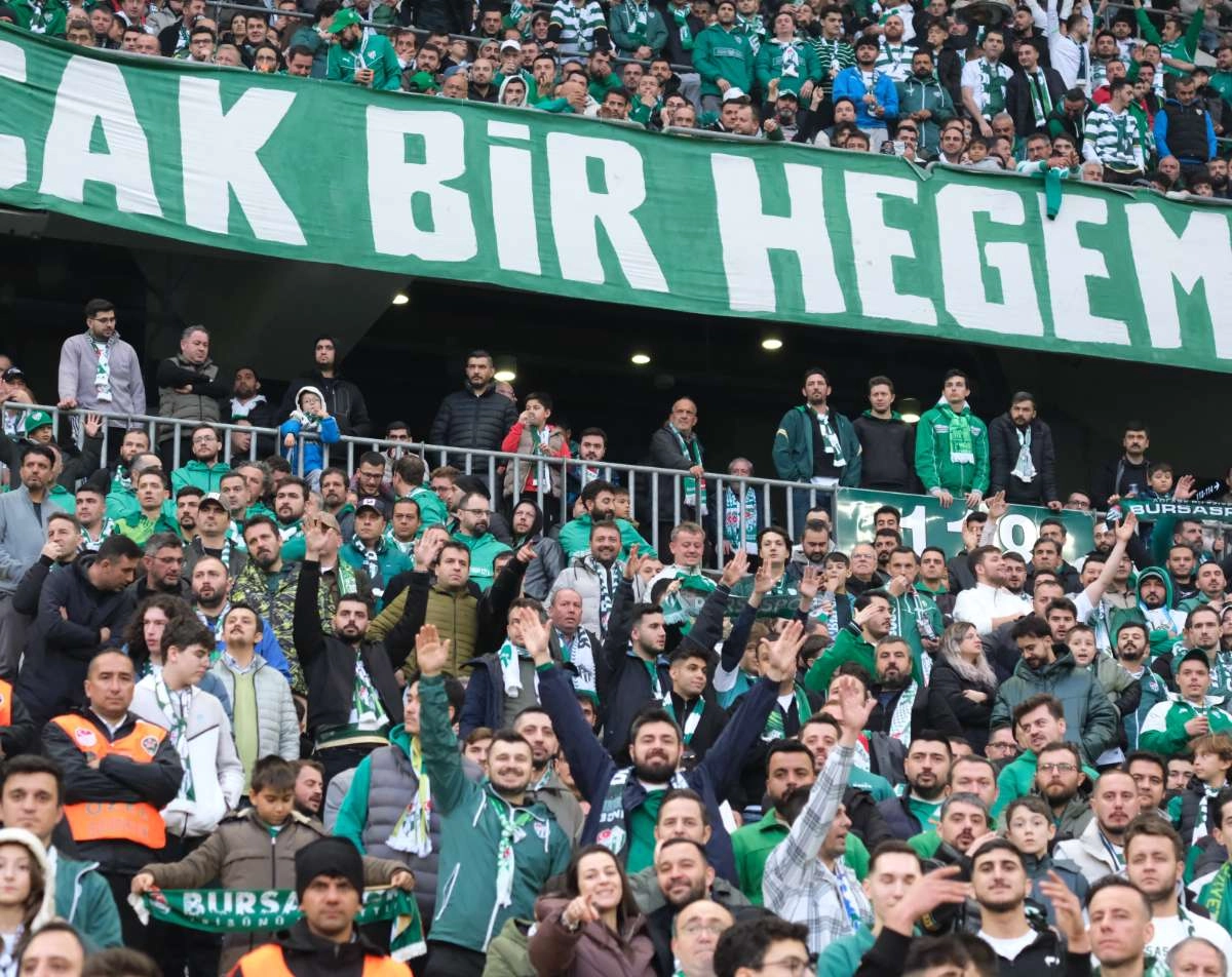 (ÖZEL) Bursaspor - Fethiyespor taraftar fotoğrafları 1