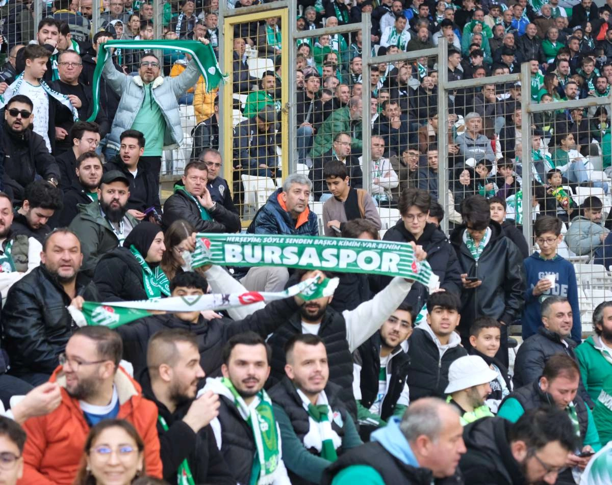 (ÖZEL) Bursaspor - Fethiyespor taraftar fotoğrafları 1