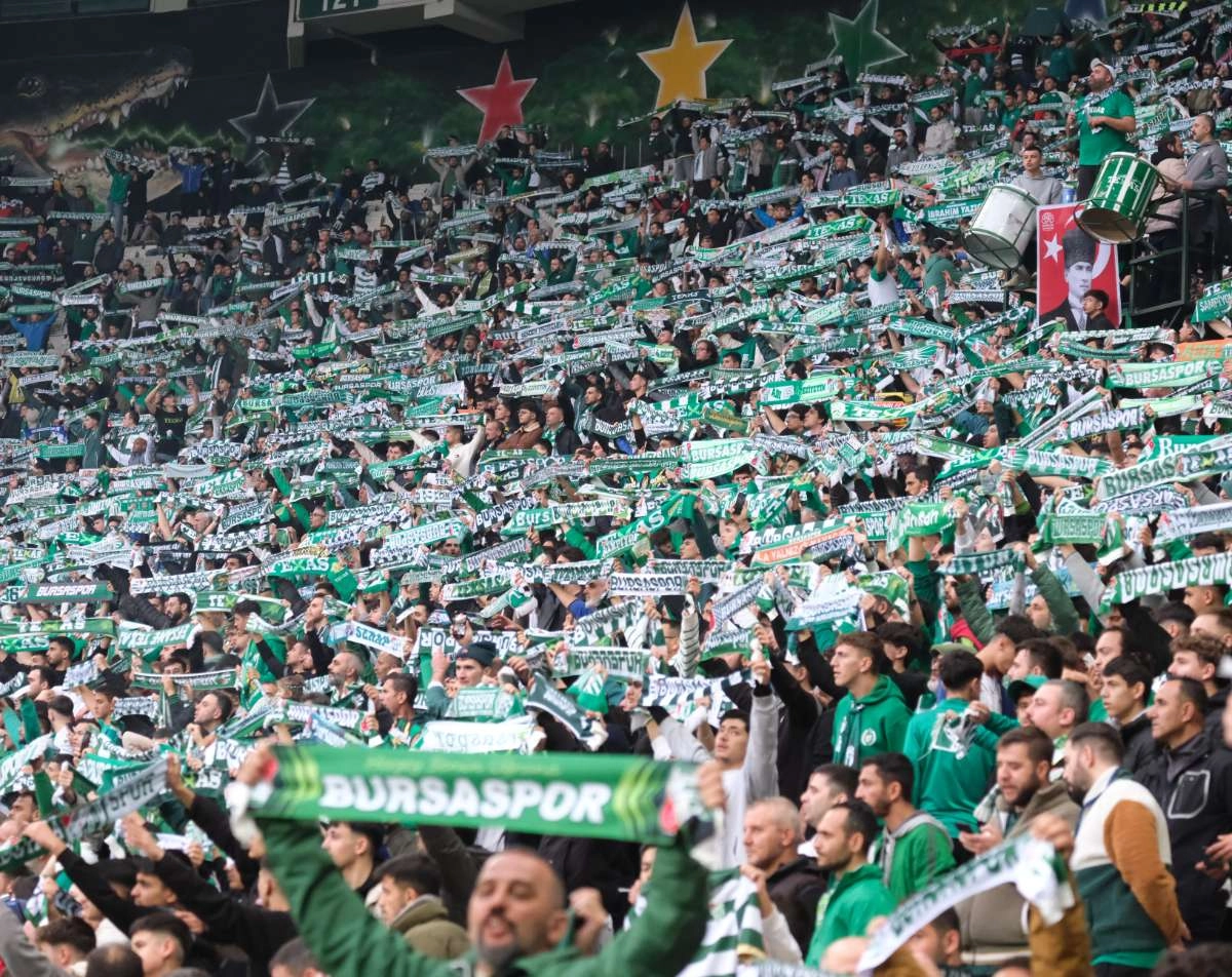 (ÖZEL) Bursaspor - Fethiyespor taraftar fotoğrafları 1